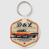 Cool Hotrod Key Fob Schlüsselanhänger (Rückseite)