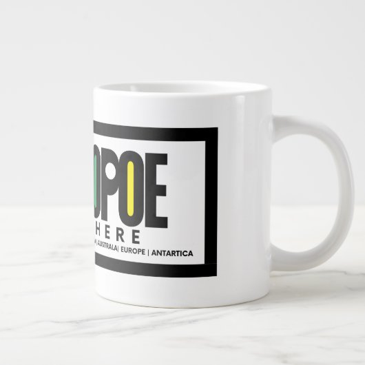 COOL HOUSEWARE COLLECTION Jumbo-Tasse (Rechts)