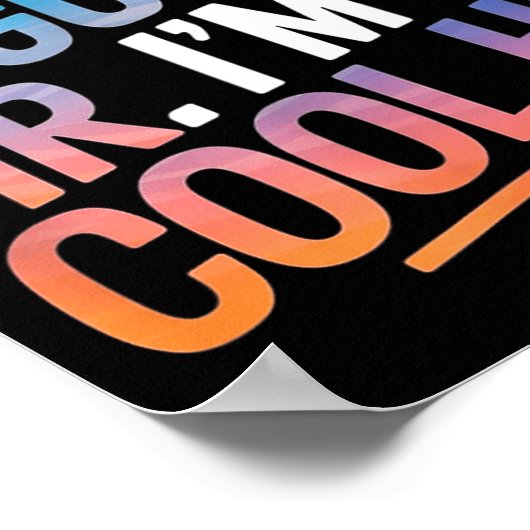 Cool Hr Funny Hr Office Quote Human Resources  Poster (Ecke)