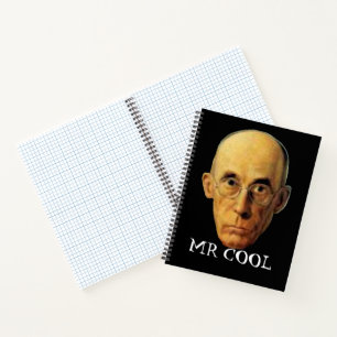 Cool Humour School Notebook Notizblock