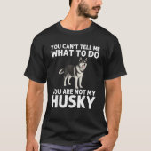 Cool Husky Gift Husky Lover Accessories Stuff Unis T-Shirt (Vorderseite)