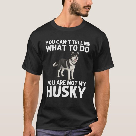 Cool Husky Gift Husky Lover Accessories Stuff Unis T-Shirt (Vorderseite)