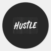 Cool Hustle Emblem For Adults And Kids  Runder Aufkleber (Vorderseite)