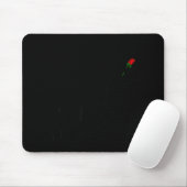 Cool I Lab You Very Much Valentine's Day Black Lab Mousepad (Mit Mouse)