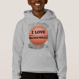 Cool I Liebe Basketball Spaß Kinder Shirt