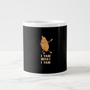 Cool I Yam What I Yam - Funny Dabbing Fan Dancer Jumbo-Tasse