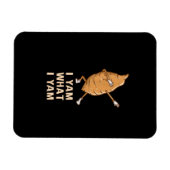 Cool I Yam What I Yam - Funny Dabbing Fan Dancer Magnet (Horizontal)