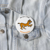 Cool Iberian LYNX - Animal activist - Wildlife - Button (Beispiel)