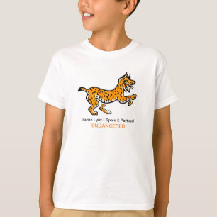 Cool Iberian LYNX - Wildlife - Tiergrafik - T-Shirt