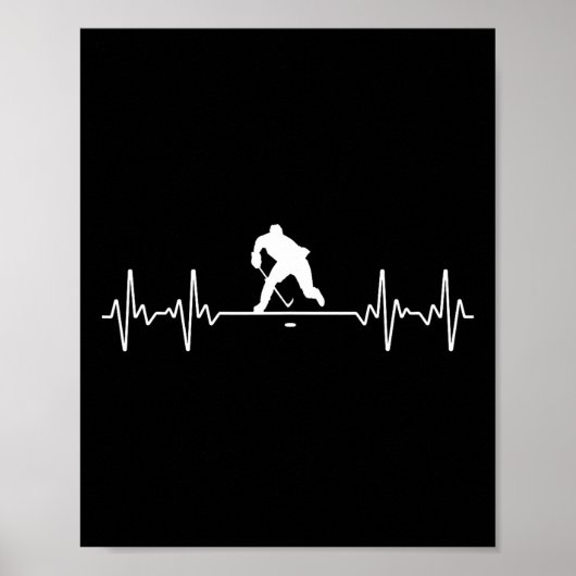 Cool Ice Hockey Art For Men Women Hockey Player An Poster (Vorne)