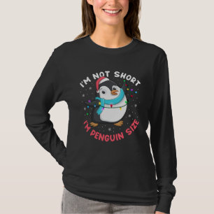 Cool ich bin nicht klein ich bin Pinguin-Größe ich T-Shirt
