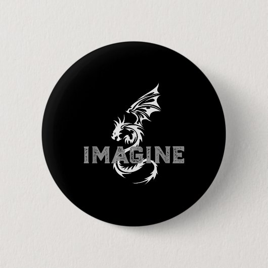 Cool Imagine Tattoo Dragon Button (Vorderseite)