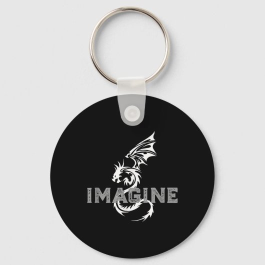 Cool Imagine Tattoo Dragon Schlüsselanhänger (Vorderseite)
