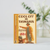 Cool in Tasmanien Postkarte (Stehend Vorderseite)