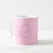 Cool, Intelligent, Stark, Furchtlos, Mädchen Boss, Kaffeetasse (Vorderseite Links)