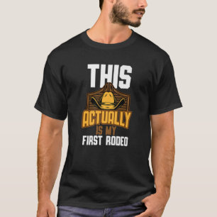 Cool ist das mein erstes Rodeo   Funny Cowbo T-Shirt