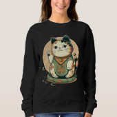 Cool Japan Cat Sweatshirt (Vorderseite)