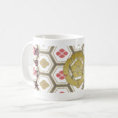 COOL JAPAN SAMURAI KAMON KANJI TENKAFUBU! Oda Kaffeetasse (Vorderseite Links)