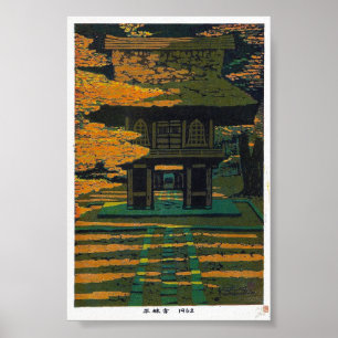 Cool japanese Shiro Kasamatsu Forest Srine art Poster
