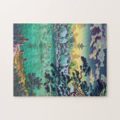 Cool japanese Ueno Shinobazu Pond Tsuchiya Koitsu Puzzle (Horizontal)