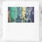 Cool japanese Ueno Shinobazu Pond Tsuchiya Koitsu Rechteckiger Aufkleber (Tasche)