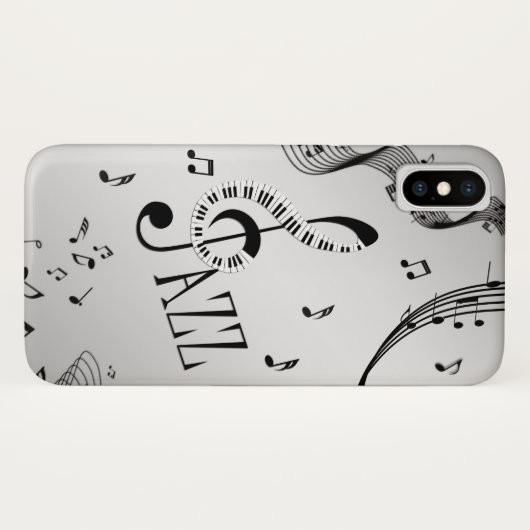 Cool Jazz Case-Mate iPhone Hülle (Rückseite (Horizontal))