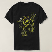 Cool Jazz Cats Music T-Shirt (Design vorne)