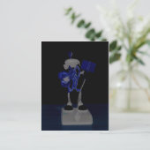 COOL JAZZ MAN POSTKARTE (Stehend Vorderseite)