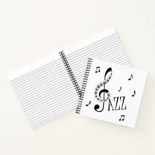 Cool Jazz Notizblock (Innenseite)