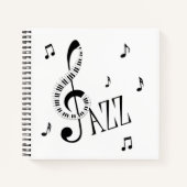 Cool Jazz Notizblock (Vorderseite)