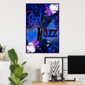 Cool Jazz Poster (Heimbüro)