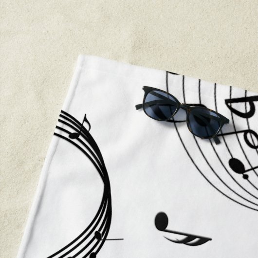 Cool Jazz Strandtuch (Beispiel)