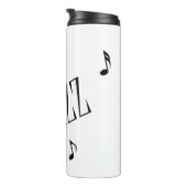 Cool Jazz Thermosbecher (Nach rechts gedreht)