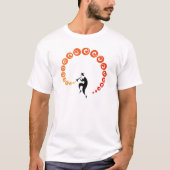 Cool Jazz Trumpet Music Yellow Orange T - Shirt (Vorderseite)