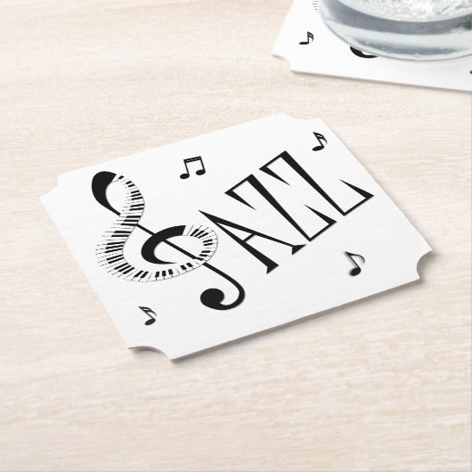 Cool Jazz Untersetzer (angewinkelt)