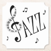 Cool Jazz Untersetzer (Vorderseite)