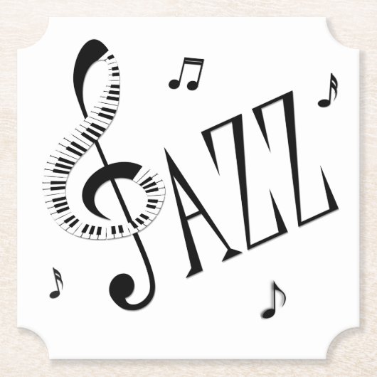 Cool Jazz Untersetzer (Vorderseite)
