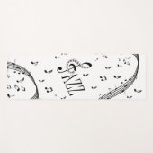 Cool Jazz Yogamatte (Vorderseite (Horizontal))