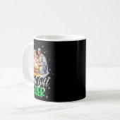 Cool Jesus Nativity Scene Christian Ever Christmas Kaffeetasse (Vorderseite Links)