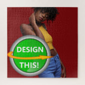 COOL! Jigsaw Puzzle 20" x 20", 676 Stück - Custom (Vertikal)