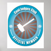 Cool Judges Club Poster (Vorne)