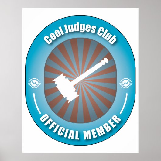 Cool Judges Club Poster (Vorne)