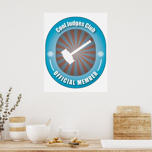 Cool Judges Club Poster (Küche)