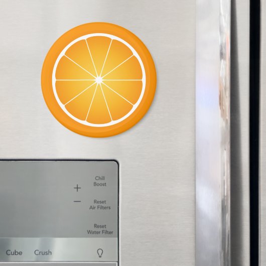 Cool Juicy Orange Obstschnitt Magnet (In Situ (Kühlschrank))