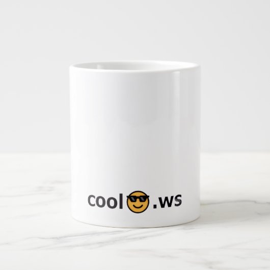 cool Jumbo-Tasse (Vorderseite)