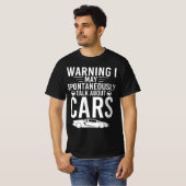 Cool kann ich spontan über Autos sprechen T-Shirt (Vorne ganz)