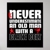Cool Karate Humor Shirt For Men. Funny Martial Art Poster (Vorne)