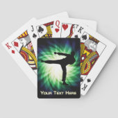 Cool Karate Kick Spielkarten (Rückseite)