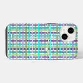 Cool Kariert iPhone Hülle (Rückseite (Horizontal))