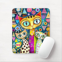 Cool Katzen Abstrakt